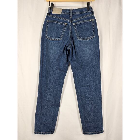 EVERLANE WOMEN'S BLUE ORGANIC COTTON CHEEKY JEAN SIZE 25W 26L - Picture 2 of 12